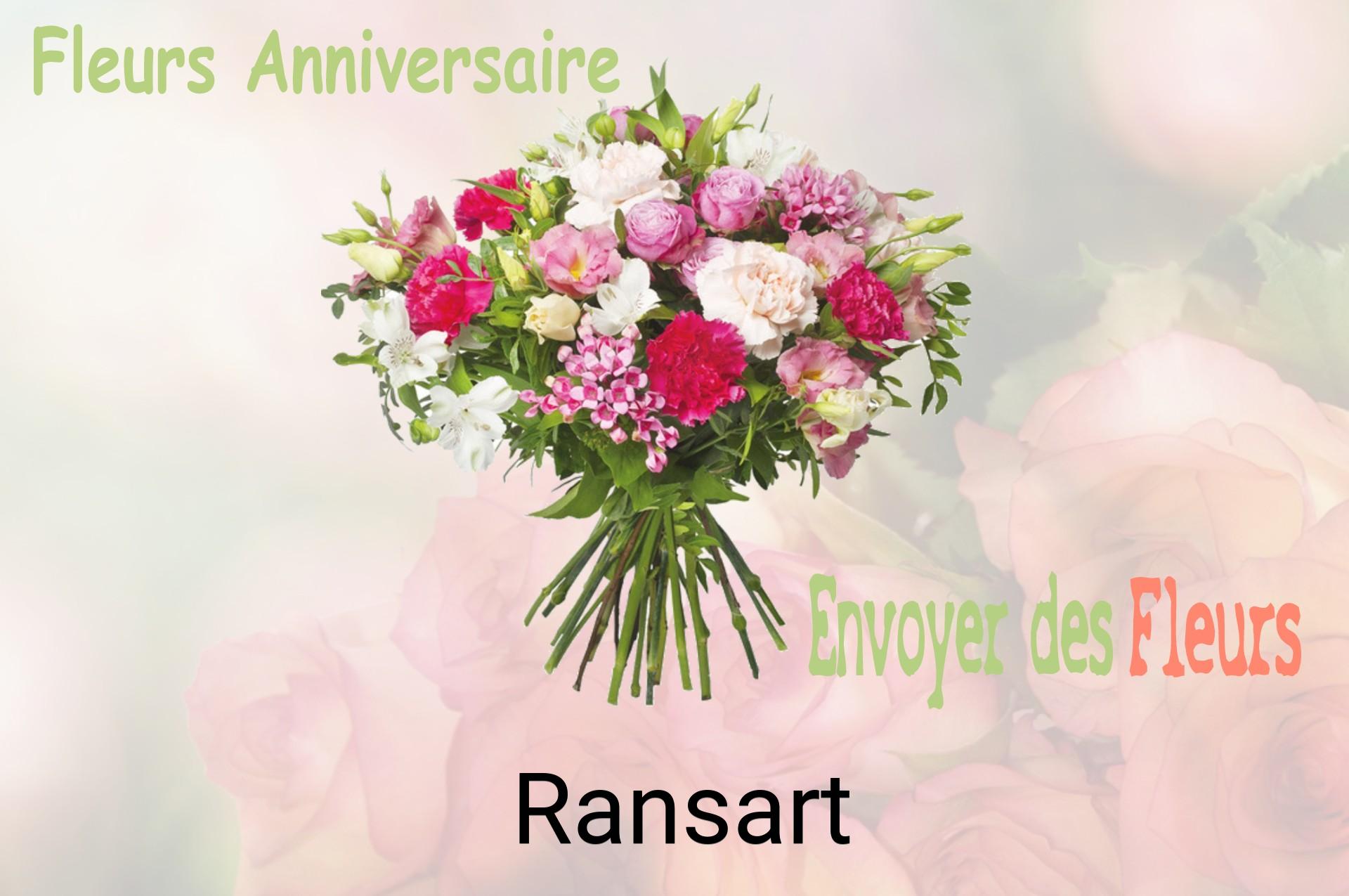 Bouquet de fleurs d’anniversaire livré à Ransart