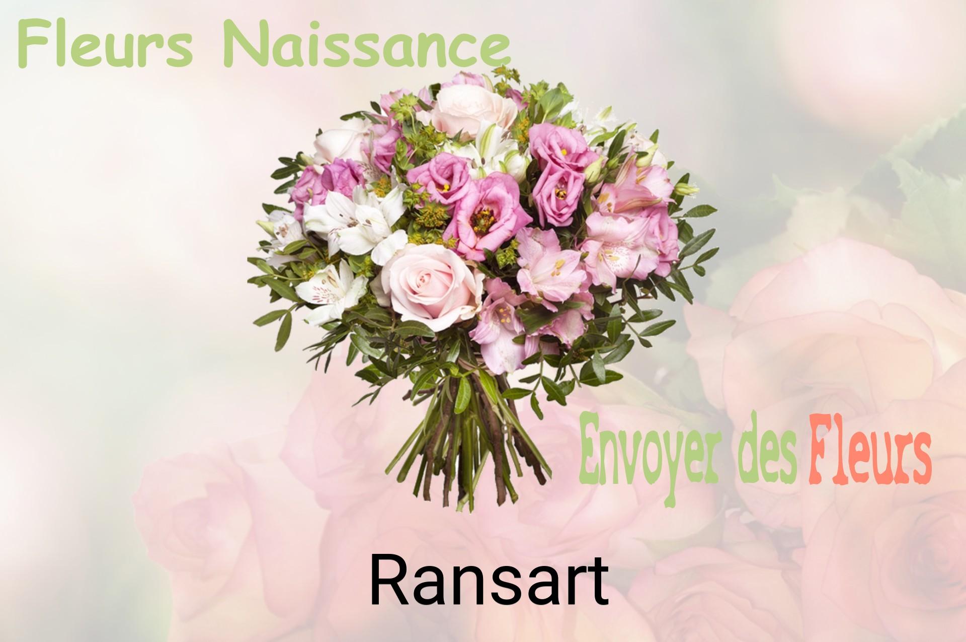 Bouquet de fleurs de naissance livré à Ransart